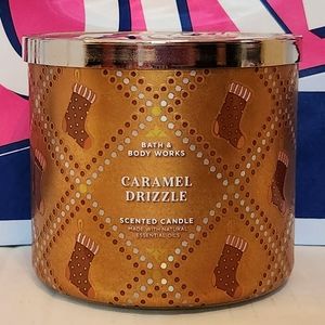 BBW Caramel Drizzle 3-Wick Candle